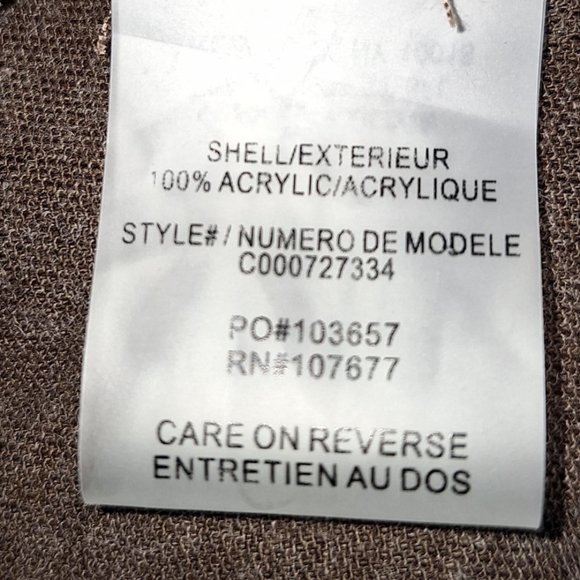 Alice + Olivia Base Sweater Brown Cowl Neck Knit Tunic Long Sleeve Size Small - Picture 6 of 9